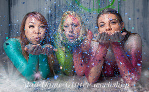 Express Glitter  Photoshoot
